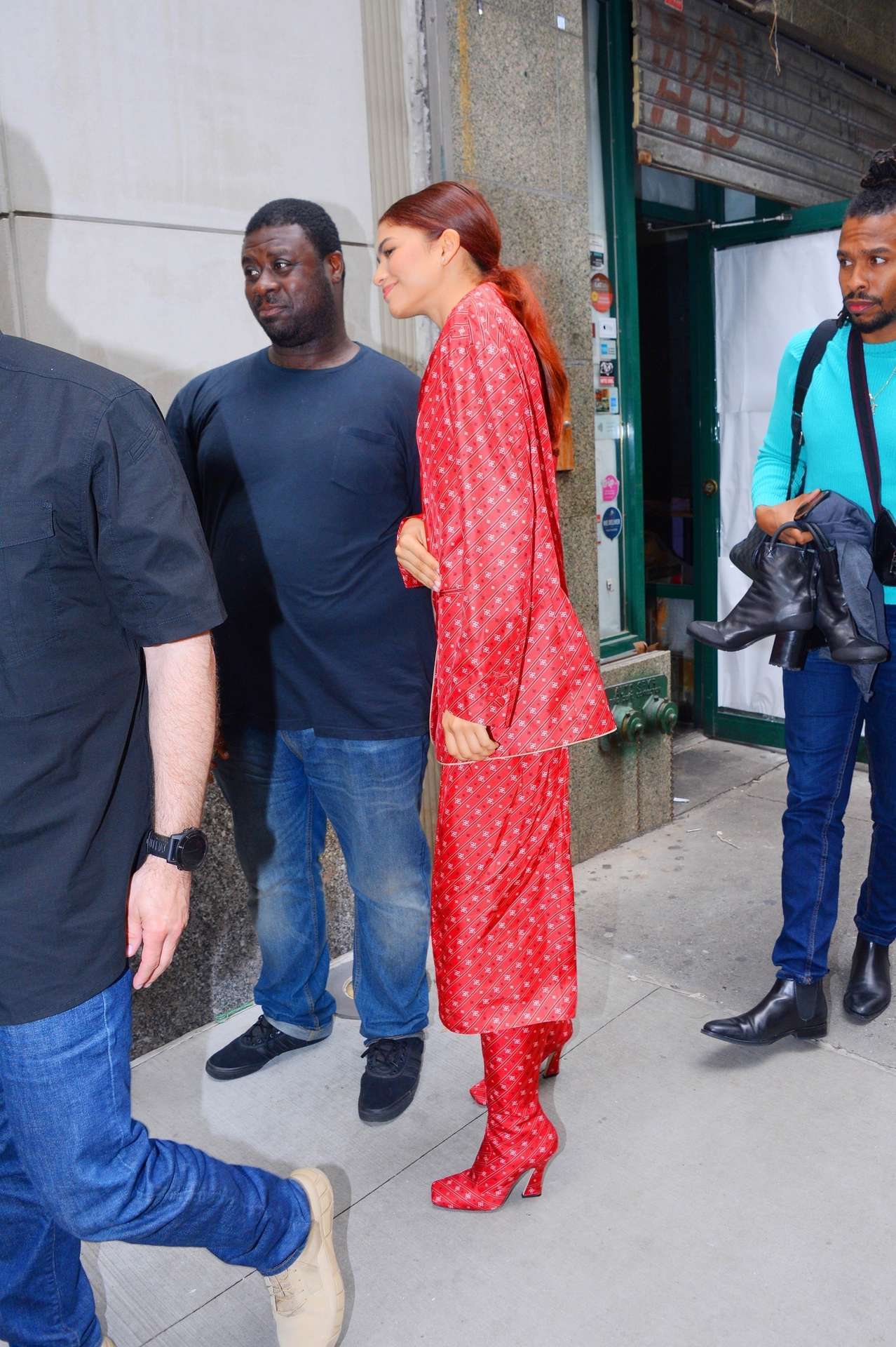 Zendaya Coleman Stepping Out from her Hotel in NYC