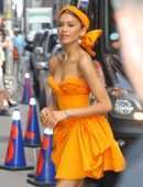 Zendaya Coleman Outside 'The Late Show with Stephen Colbert' in NYC