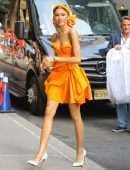 Zendaya Coleman Outside 'The Late Show with Stephen Colbert' in NYC