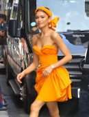 Zendaya Coleman Outside 'The Late Show with Stephen Colbert' in NYC