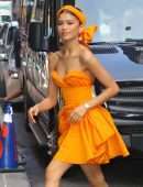 Zendaya Coleman Outside 'The Late Show with Stephen Colbert' in NYC