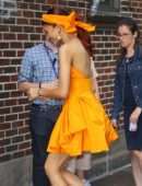 Zendaya Coleman Outside 'The Late Show with Stephen Colbert' in NYC
