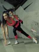 Adriana Lima in Puma Campaign - July 2019