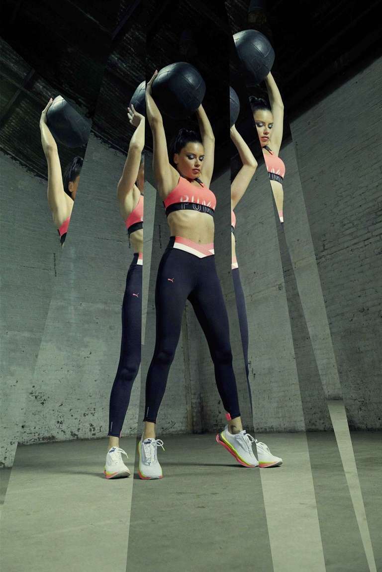 Adriana Lima in Puma Campaign - July 2019