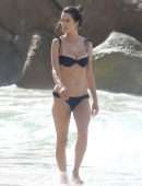 Alessandra Ambrosio Booty in Bikini on the Beach in Porto Alegre