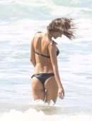 Alessandra Ambrosio Booty in Bikini on the Beach in Porto Alegre