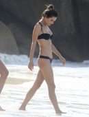 Alessandra Ambrosio Booty in Bikini on the Beach in Porto Alegre