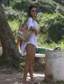 Alessandra Ambrosio Booty in Bikini on the Beach in Porto Alegre