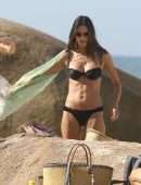 Alessandra Ambrosio Booty in Bikini on the Beach in Porto Alegre