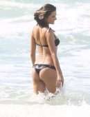 Alessandra Ambrosio Booty in Bikini on the Beach in Porto Alegre