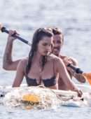 Alessandra Ambrosio Booty in Bikini in Nerano