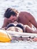 Alessandra Ambrosio Booty in Bikini in Nerano