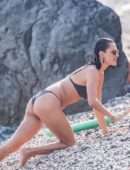 Alessandra Ambrosio Booty in Bikini in Nerano