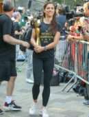 Alex Morgan Holding 2019 FIFA Women’s World Cup Trophy After Winning in NYC