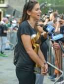 Alex Morgan Holding 2019 FIFA Women’s World Cup Trophy After Winning in NYC