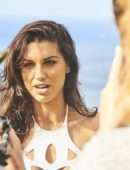 Alex Morgan in Sports Illustrated Swimsuit 2019 Behind the Scenes Look