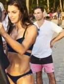 Alex Morgan in Sports Illustrated Swimsuit 2019 Behind the Scenes Look