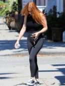 Ariel Winter Booty in Tights, Out in Los Angeles