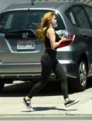 Ariel Winter Booty in Tights, Out in Los Angeles