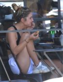 Ashley Benson Leggy at Joan’s on Third in Studio City