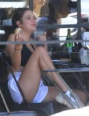 Ashley Benson Leggy at Joan’s on Third in Studio City