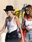 Ashley Benson and Cara Delevingne, Out and About in LA
