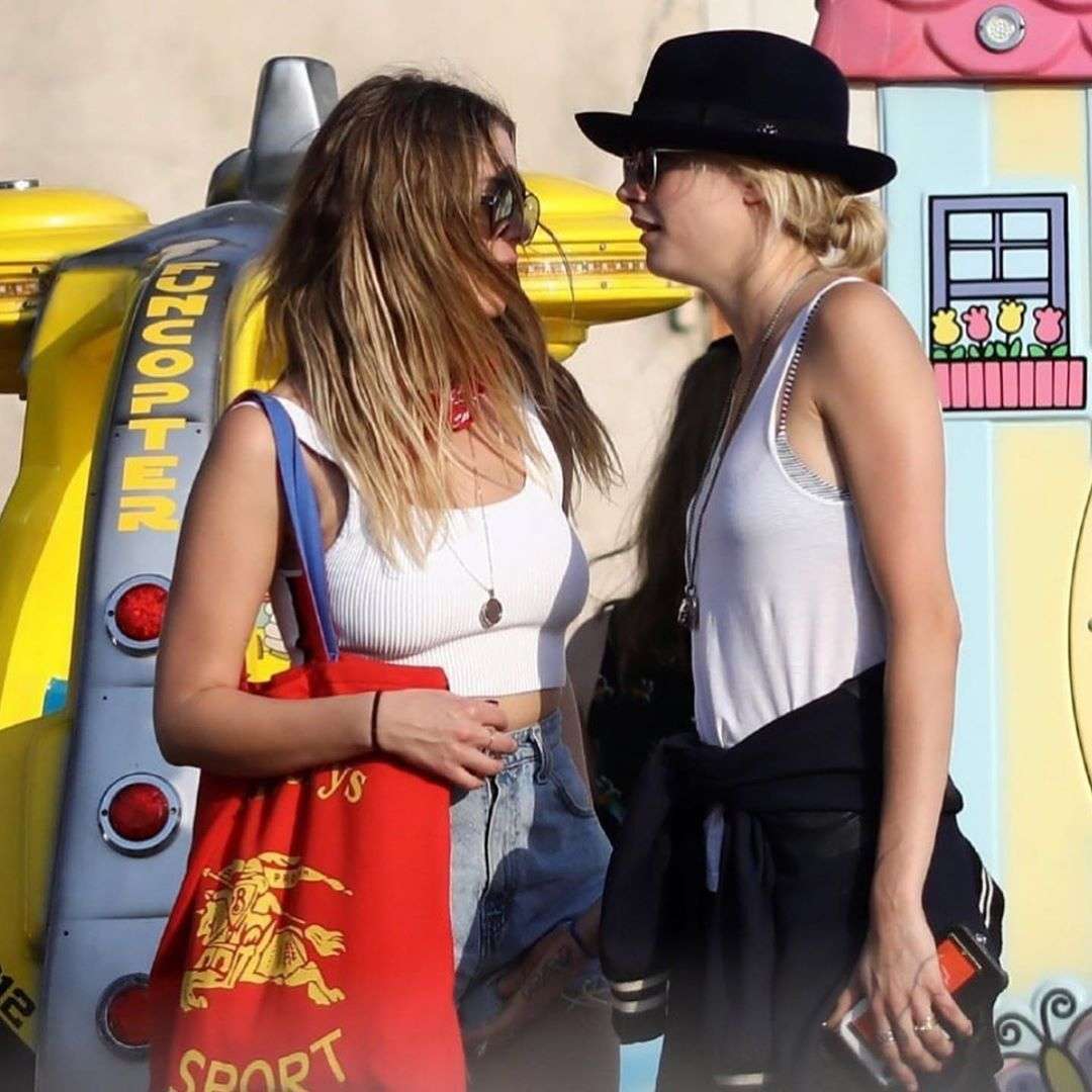 Ashley Benson and Cara Delevingne, Out and About in LA
