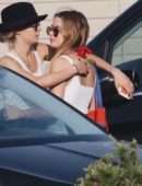 Ashley Benson and Cara Delevingne, Out and About in LA