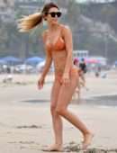 Audrina Patridge in Bikini on the Beach in Santa Monica