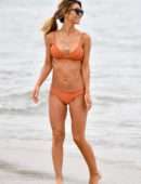 Audrina Patridge in Bikini on the Beach in Santa Monica