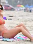Audrina Patridge in Bikini on the Beach in Santa Monica