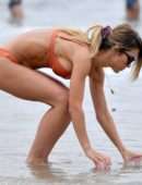 Audrina Patridge in Bikini on the Beach in Santa Monica
