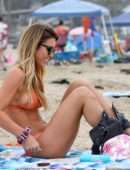 Audrina Patridge in Bikini on the Beach in Santa Monica