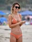 Audrina Patridge in Bikini on the Beach in Santa Monica