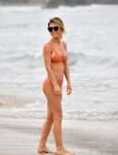 Audrina Patridge in Bikini on the Beach in Santa Monica