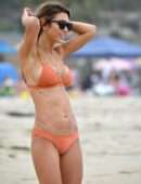 Audrina Patridge in Bikini on the Beach in Santa Monica