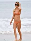 Audrina Patridge in Bikini on the Beach in Santa Monica
