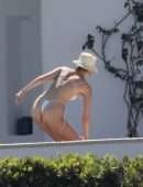 Bella Hadid Booty at a Villa on Mykonos Island, Greece