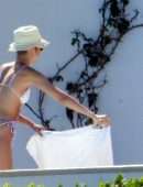Bella Hadid Booty at a Villa on Mykonos Island, Greece