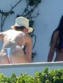 Bella Hadid Booty at a Villa on Mykonos Island, Greece