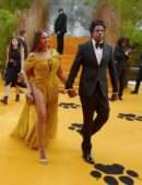Beyonce at the European Premiere of "The Lion King" in London