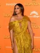 Beyonce at the European Premiere of "The Lion King" in London