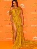 Beyonce at the European Premiere of "The Lion King" in London