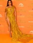 Beyonce at the European Premiere of "The Lion King" in London