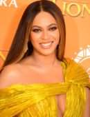 Beyonce at the European Premiere of "The Lion King" in London
