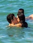 Camila Cabello Booty and Pokies in Wet See-Through Swimsuit in Miami