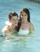 Camila Cabello Booty and Pokies in Wet See-Through Swimsuit in Miami