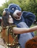 Candice Swanepoel and Isabeli Fontana at Exclusive Party at Disneyland in Paris