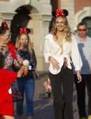 Candice Swanepoel and Isabeli Fontana at Exclusive Party at Disneyland in Paris
