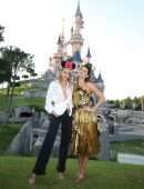 Candice Swanepoel and Isabeli Fontana at Exclusive Party at Disneyland in Paris